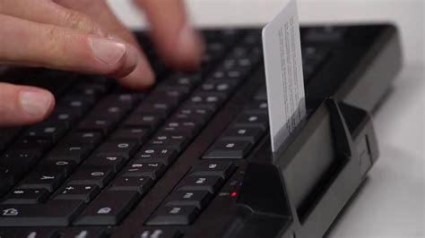 how to use smart card terminal keyboard|backlit keyboard with card reader.